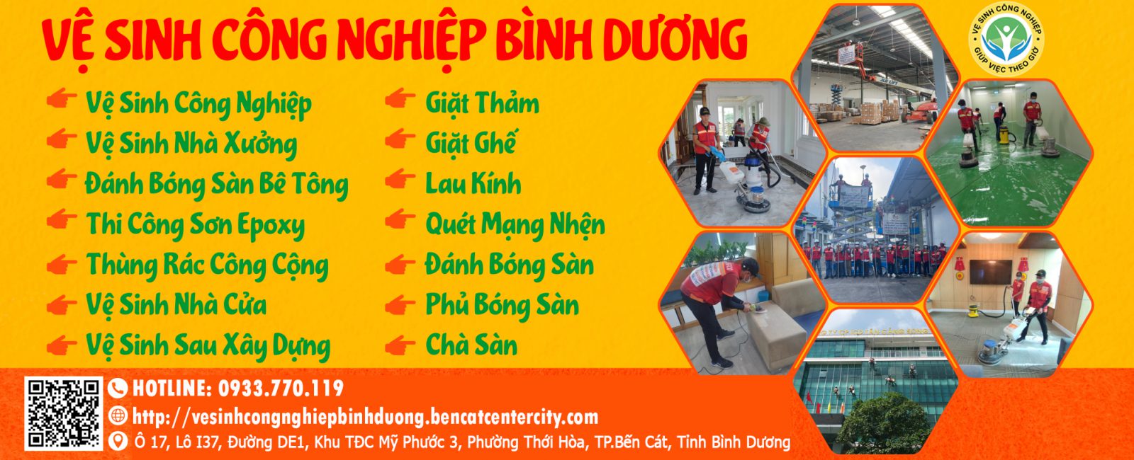 Dịch vụ vệ sinh công nghiệp sau xây dựng tại Bình Dương